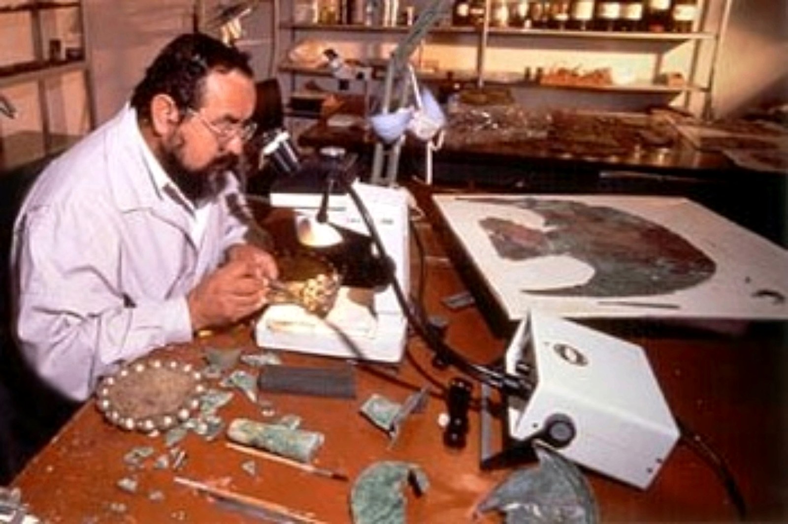 Retrato de Dr. Walter Alva Alva