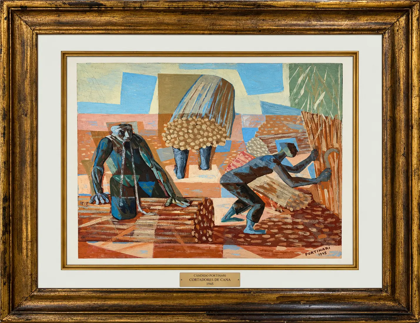 Candido Portinari - Colheita da cana