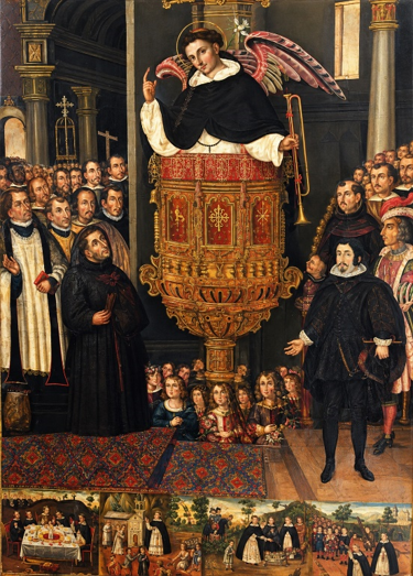 São Vicente Ferrer — Escola Cusquenha, século XVIII