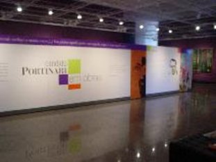 Expografia da mostra Portinari no Banco Central