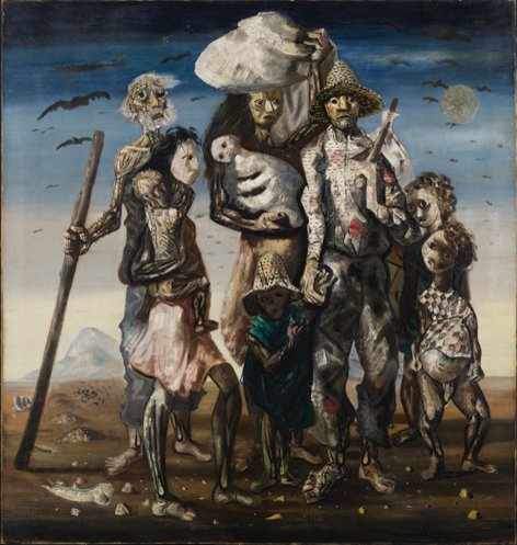 “Os Retirantes”, de Candido Portinari — acervo do MASP