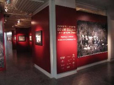 Vista da expografia
