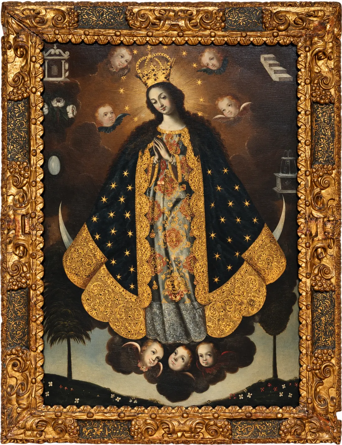Nossa Senhora da Imaculada Conceição — Escola Cusquenha, século XVIII
