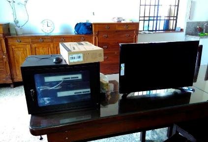 Segurança monitorada e proteção da coleção de arte sacra de Portinari — câmeras focadas em cada uma das obras (PROAC — ICMS)